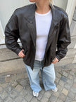 The Perfect Brown Bomberjacket