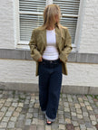 Light Khaki Oversized Vintage Blazer