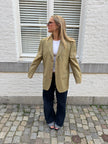 Light Khaki Oversized Vintage Blazer