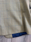 Yellow Beige Oversized Vintage Blazer