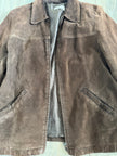 Dark Brown Suede Vintage Jacket