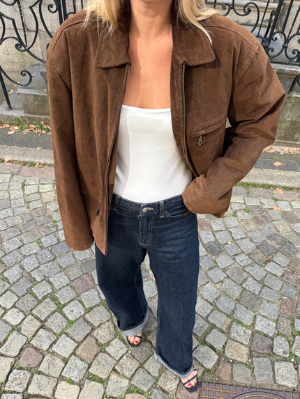 Brown Suede Vintage Jacket