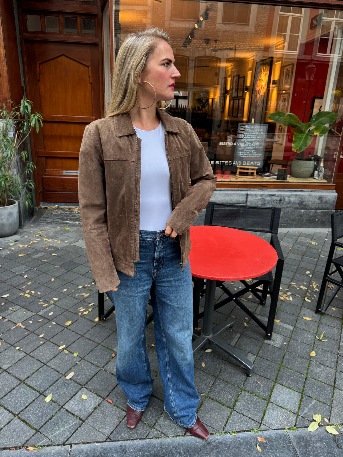 Brown Suede Vintage Jacket