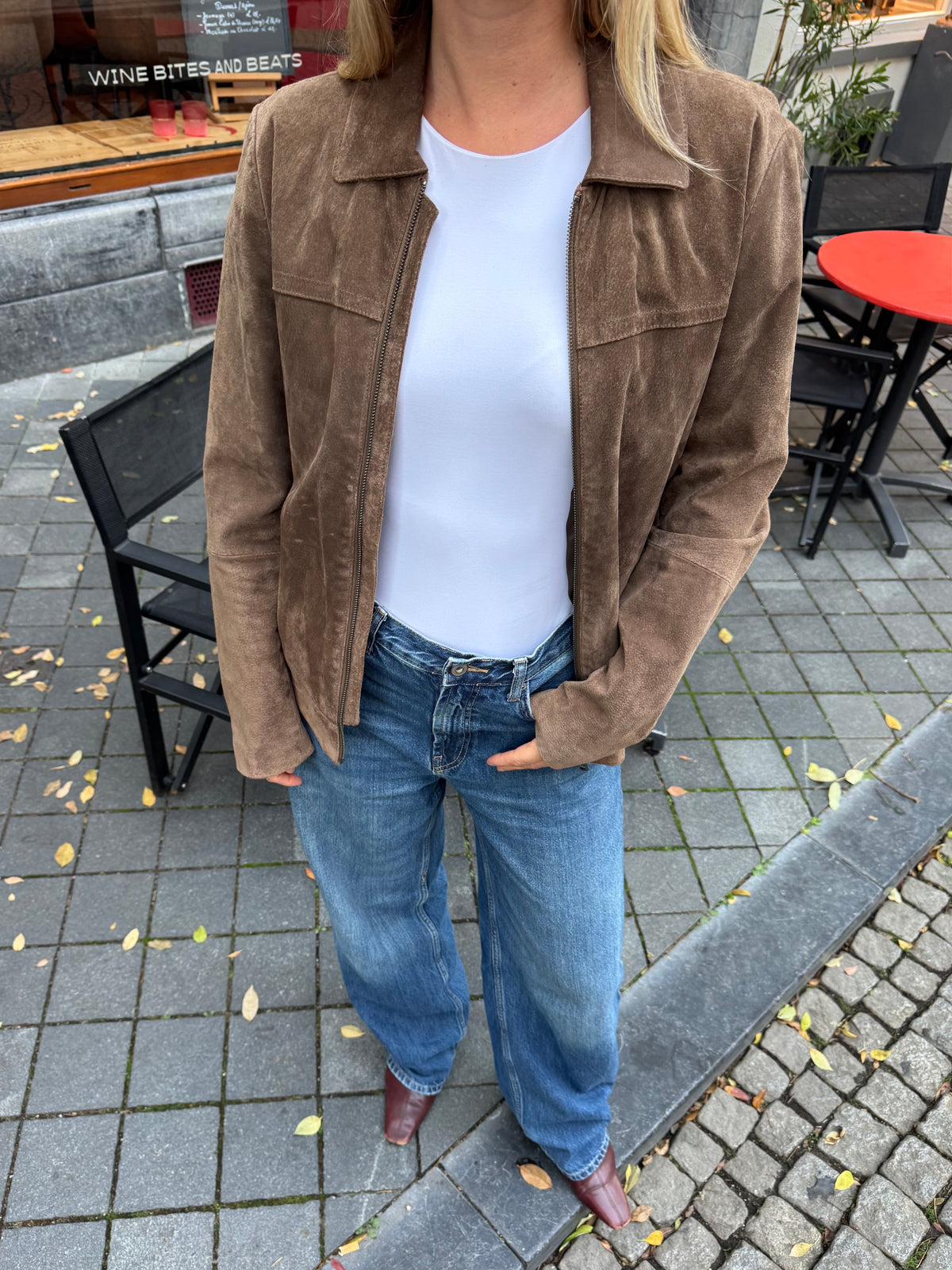 Brown Suede Vintage Jacket