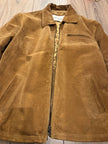 Beige Suede Oversized Jacket