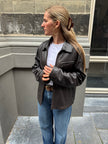 Brown Leather Vintage Jacket