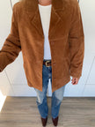 Brown / Camel Suede Vintage Jacket