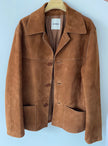 Sandro Camel Suede Jacket (NEW)