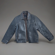 Black Worn Oversized Leather Jacket