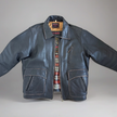 Oversized Worn Leather Jacket