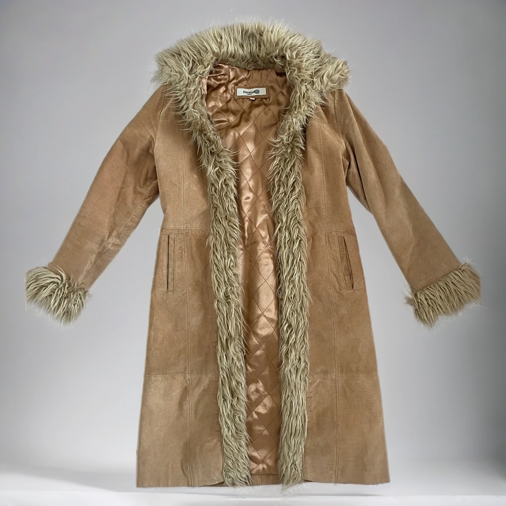 Penny Lane Beige Suede Vintage Jacket