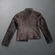 Brown Suede Biker Jacket