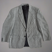 Black & White Checked Vintage Blazer