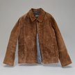 Camel Brown Suede Vintage Jacket