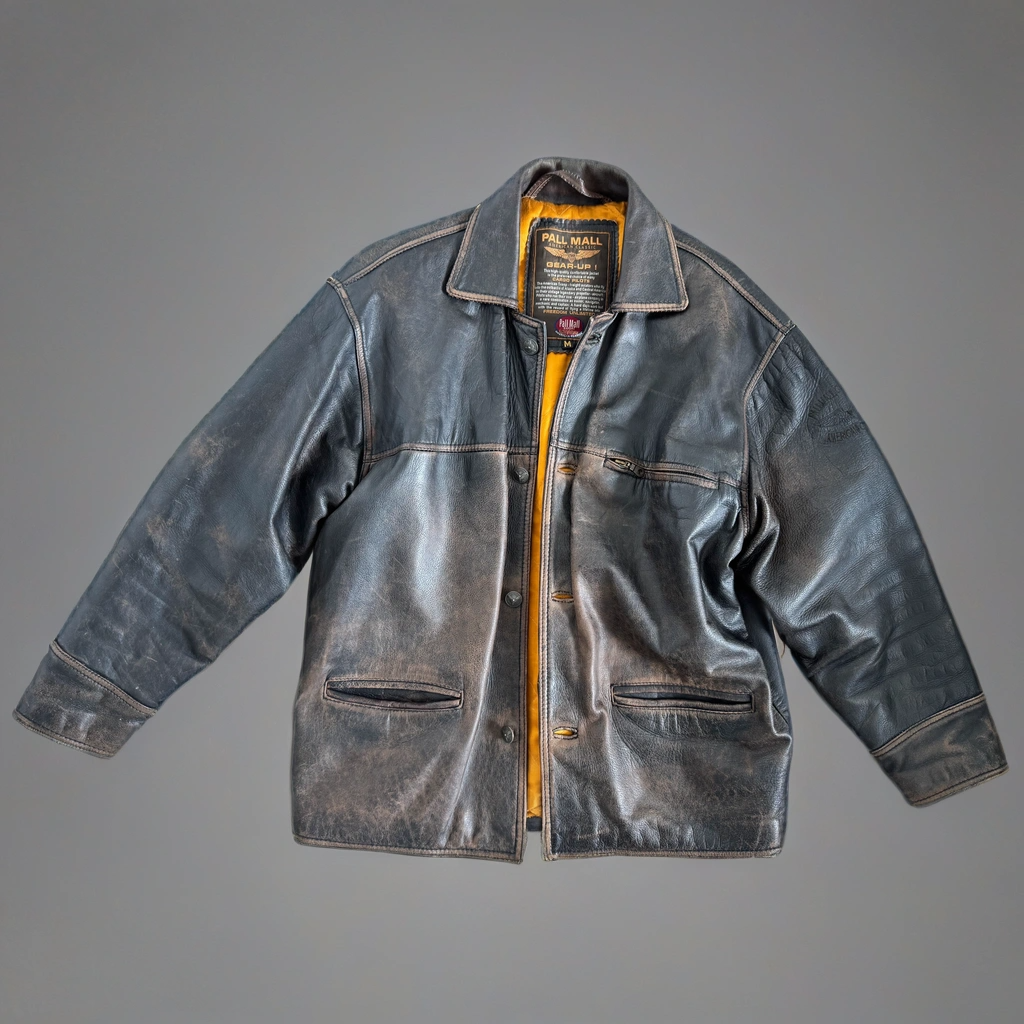 Pall Mall Oversized Rustic Buttoned Vintage Jacket