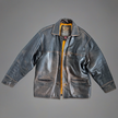 Pall Mall Oversized Rustic Buttoned Vintage Jacket