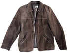 Dark Brown Suede Vintage Jacket